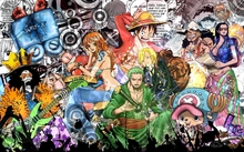 one piece nami zoro luffy d monkey 1680x1050 wallpaper 